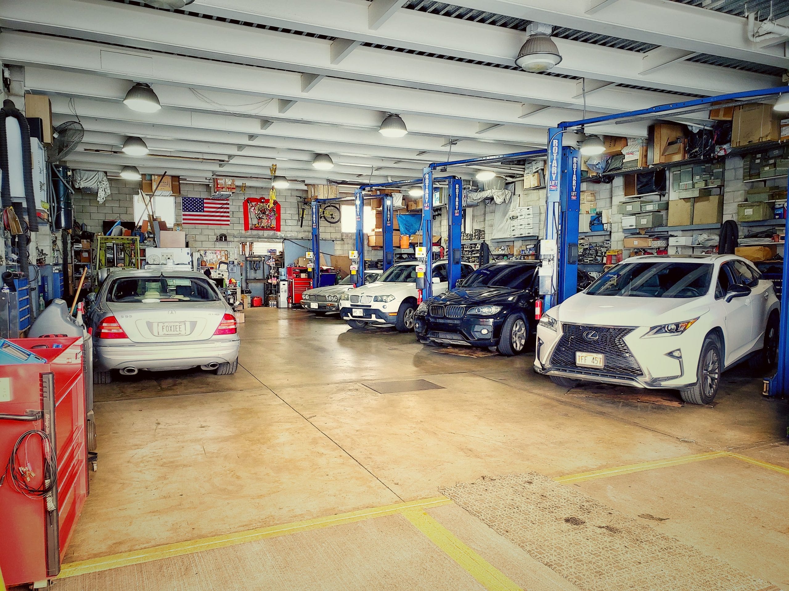 Modern Auto Repair Facility