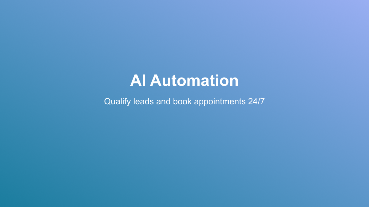 AI automation illustration