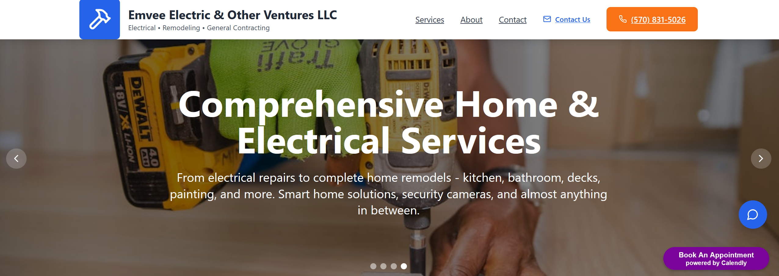 Emvee Electric Website